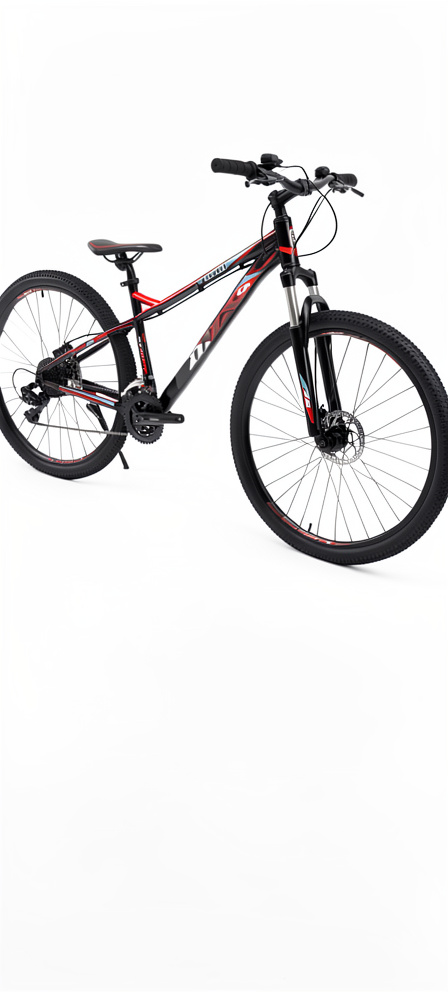 BICICLETA 29 MTX  ALUMINIO NEGRO/ROJO