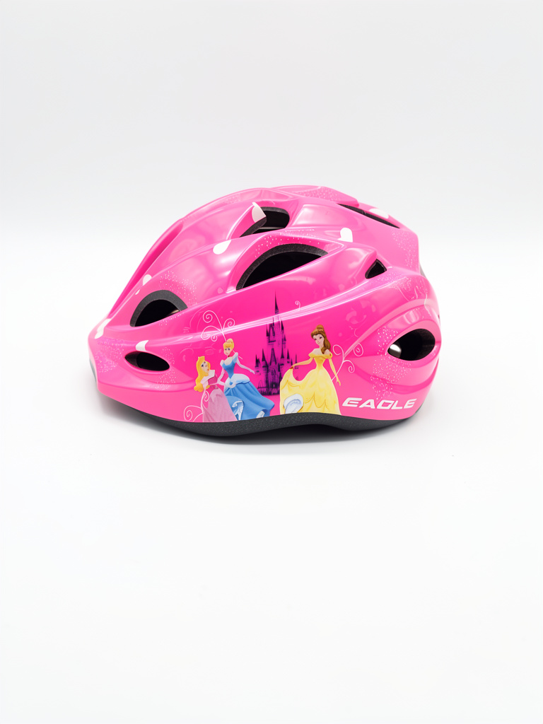 Casco nino EAGLE-F out mould pink PRINCESAS