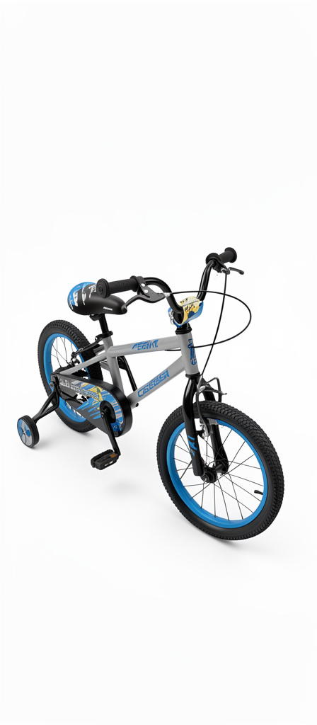Bicicleta 16 CROSSER GRIS AZUL