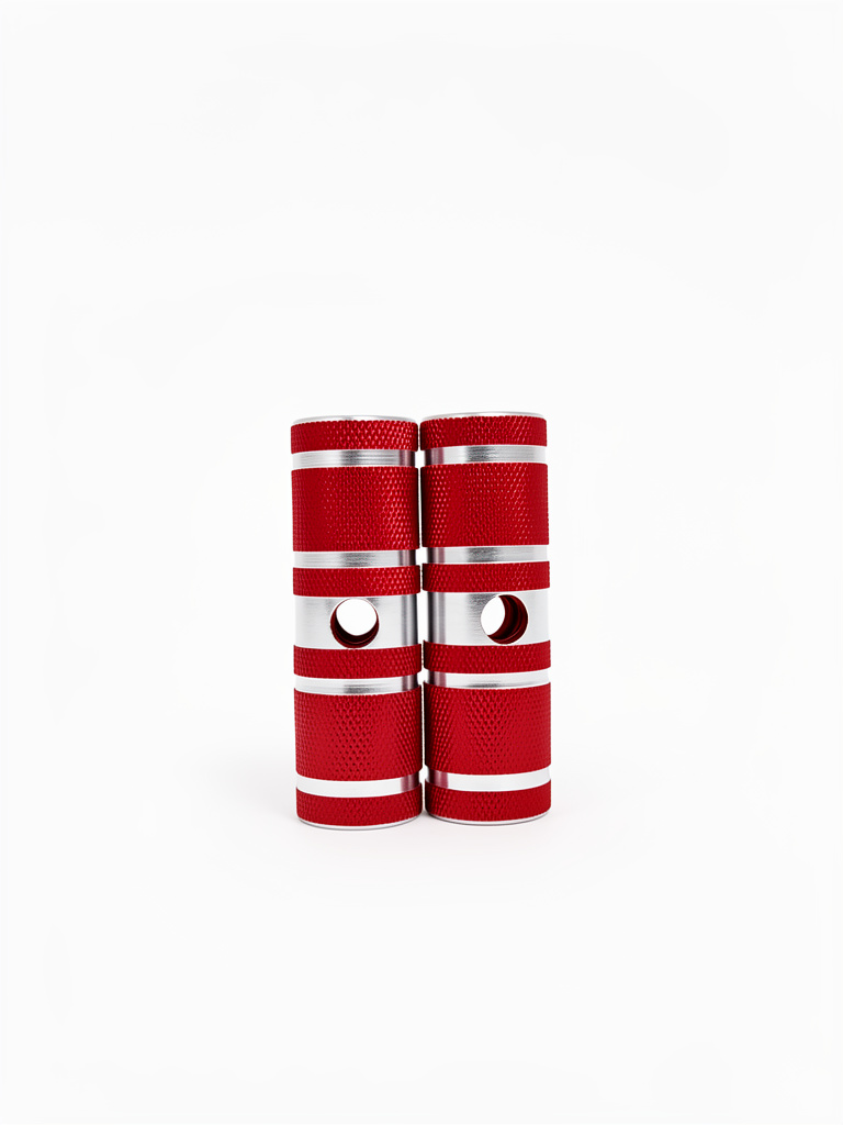 APOYA PIES ALUMINIO ROJO
