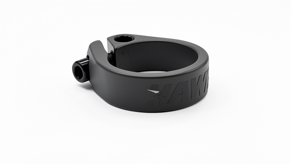 ABRAZADERA 31.8 HAWK CON TORNILLO NEGRO