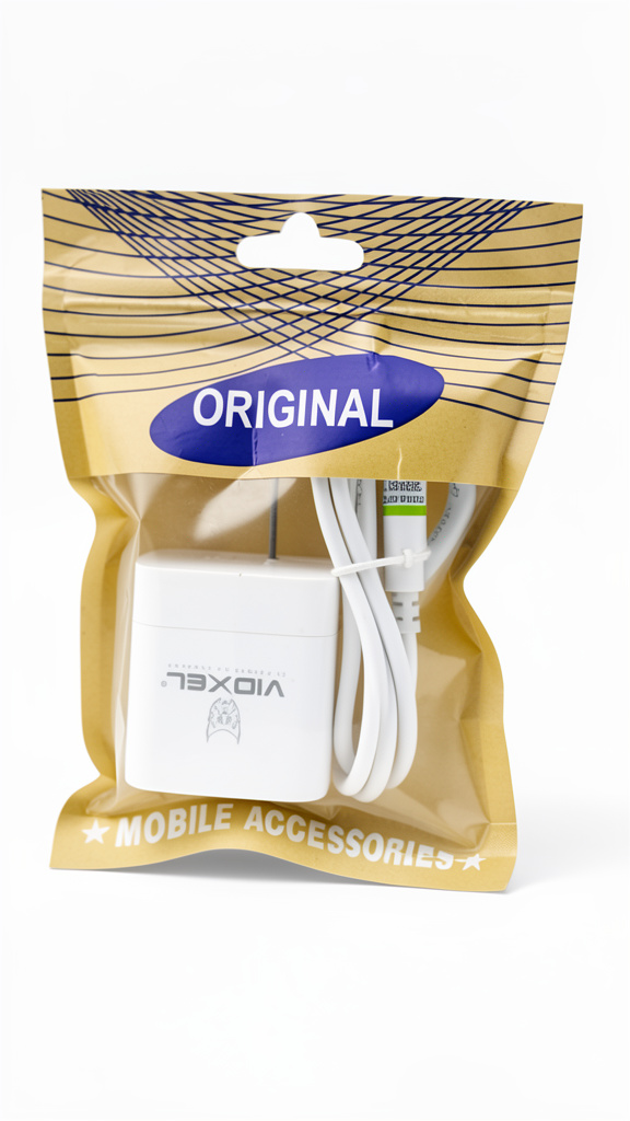 Cargador, original, cabeza y cable