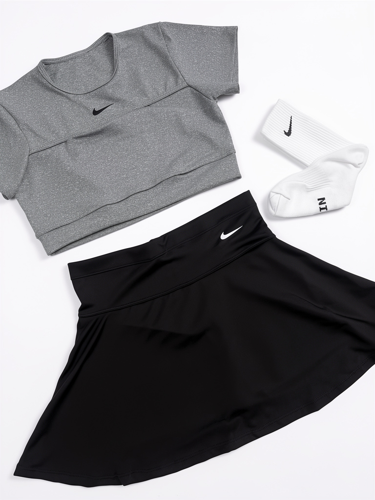 Nike set deportivo gris y negro