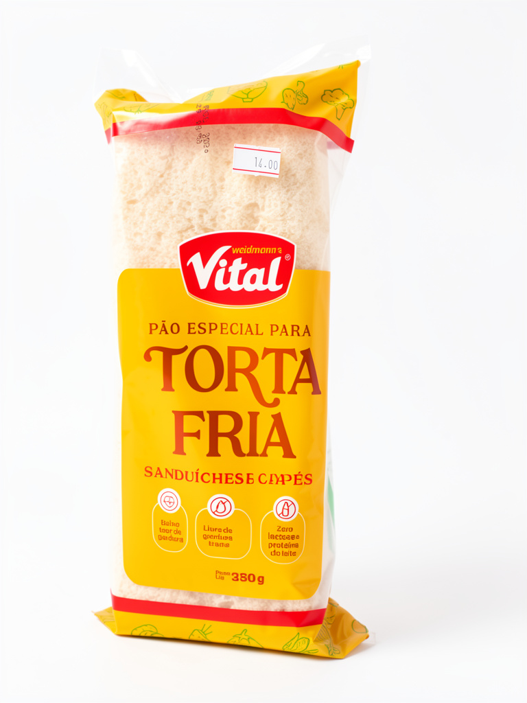 Pão vital torta fria 350g