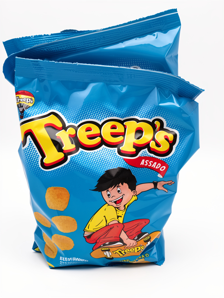 Salgadinho trepes de requeijão