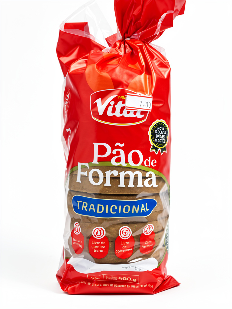 Pão de forma tradicional vital400g
