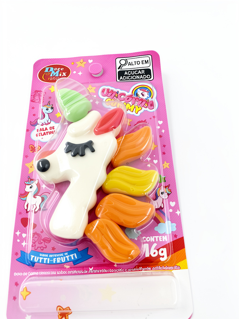 Unicórnio gummy