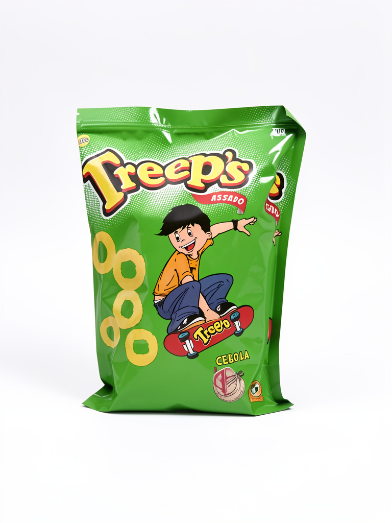 Salgadinho trepes cebola