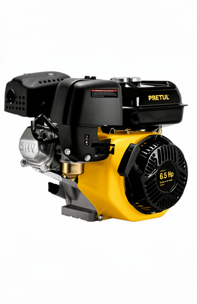 motor 4 tiempos a gasolina pretul 6.5 hp