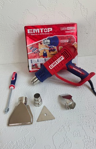 pistola de calor emtop 1600W