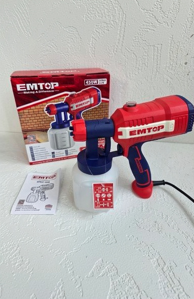 pistola electrica para pintar emtop 450W