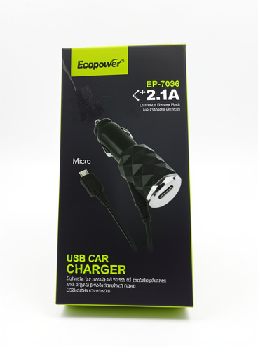 CARGADOR VEICULAR V8 ECOPOWER EP-7036