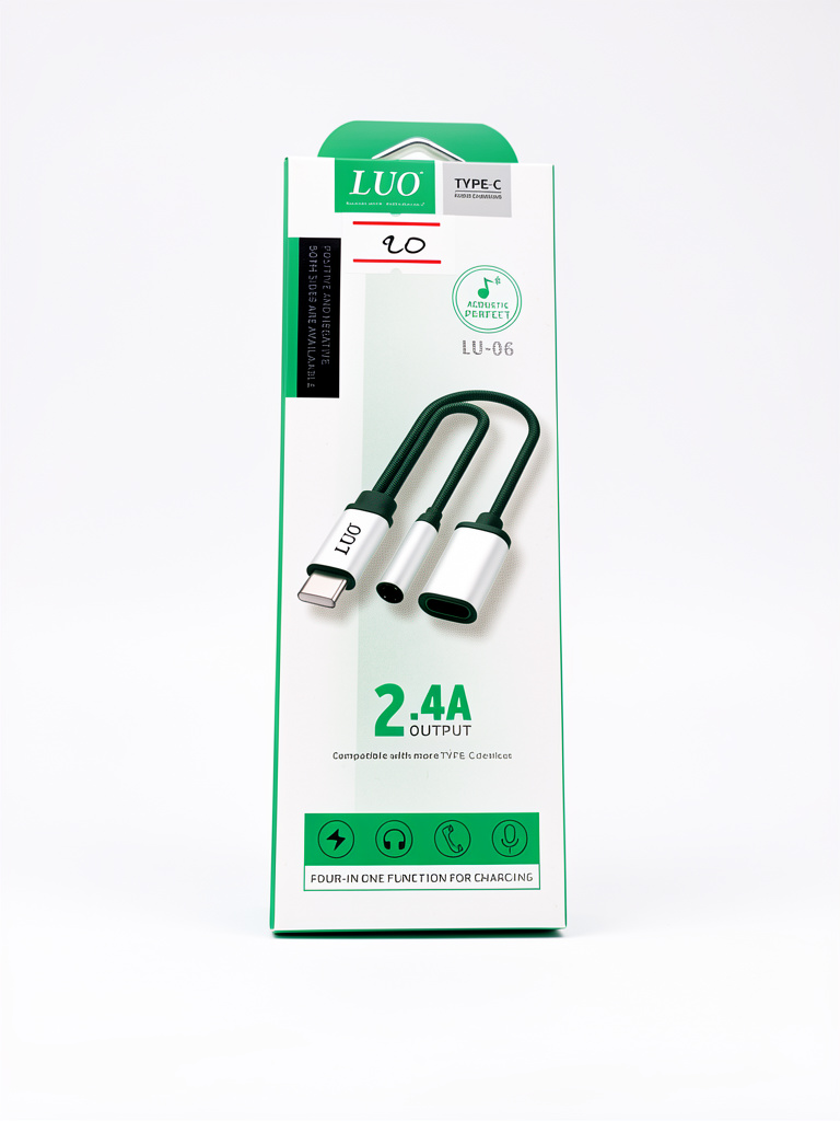 ADAPTADOR DE AUDIO Y CARGA TC LUO LU-06