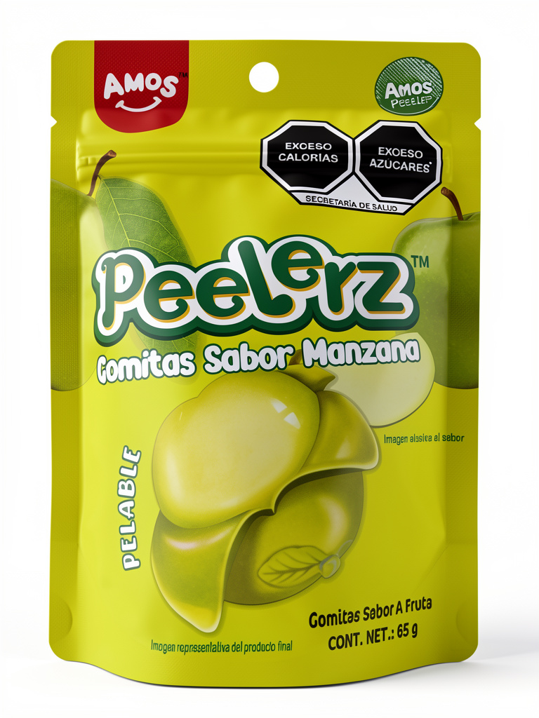 Amos Peelerz Manzana 65 g