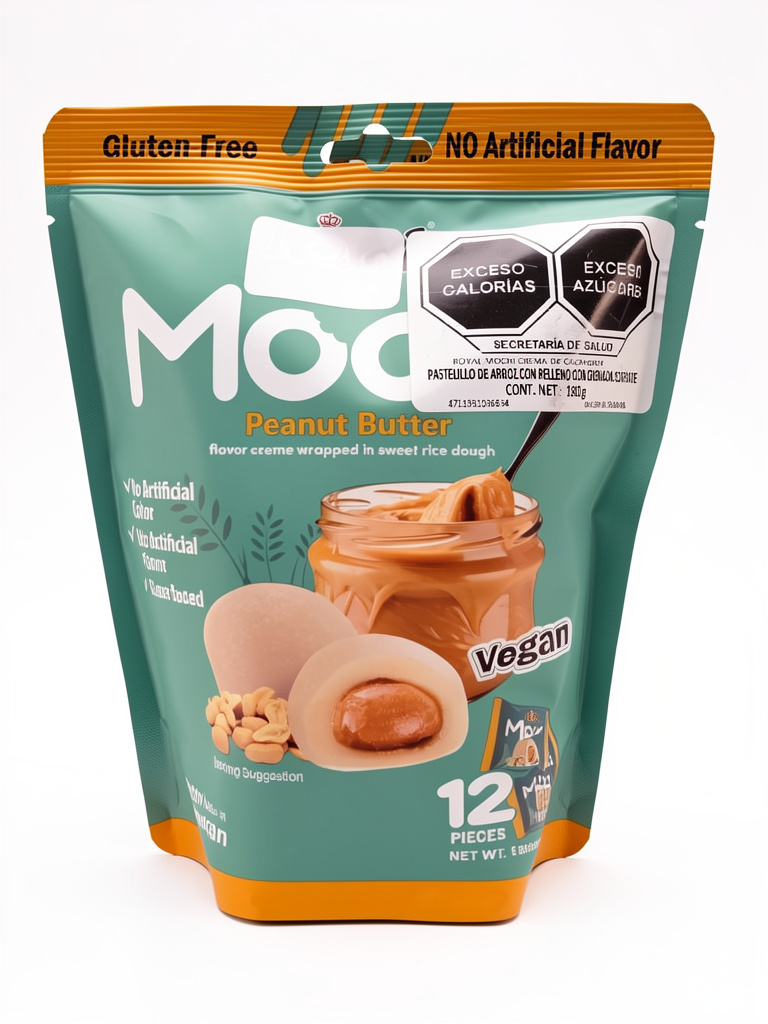 Royal Mochi crema de cacahuate 180 g
