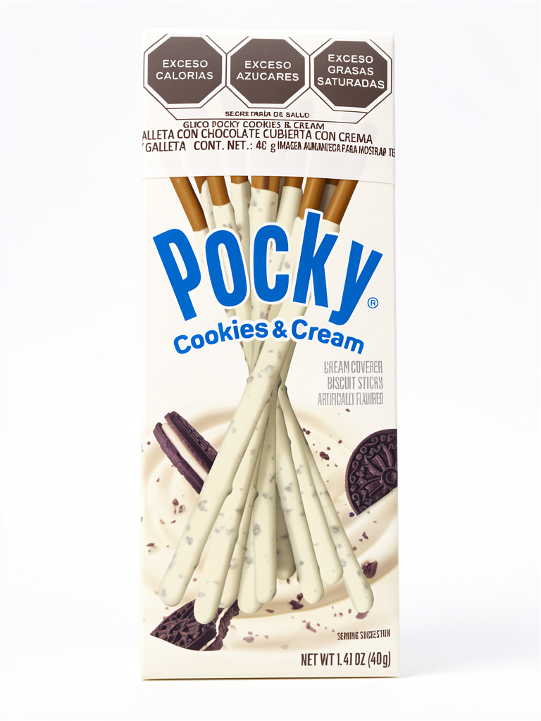 Pocky Cookies & Cream 40g