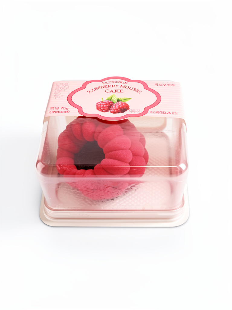 Helado Cake Mousse Raspberry