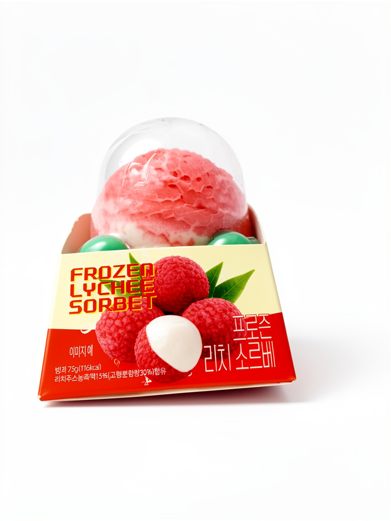 Helado Fruta Lychee