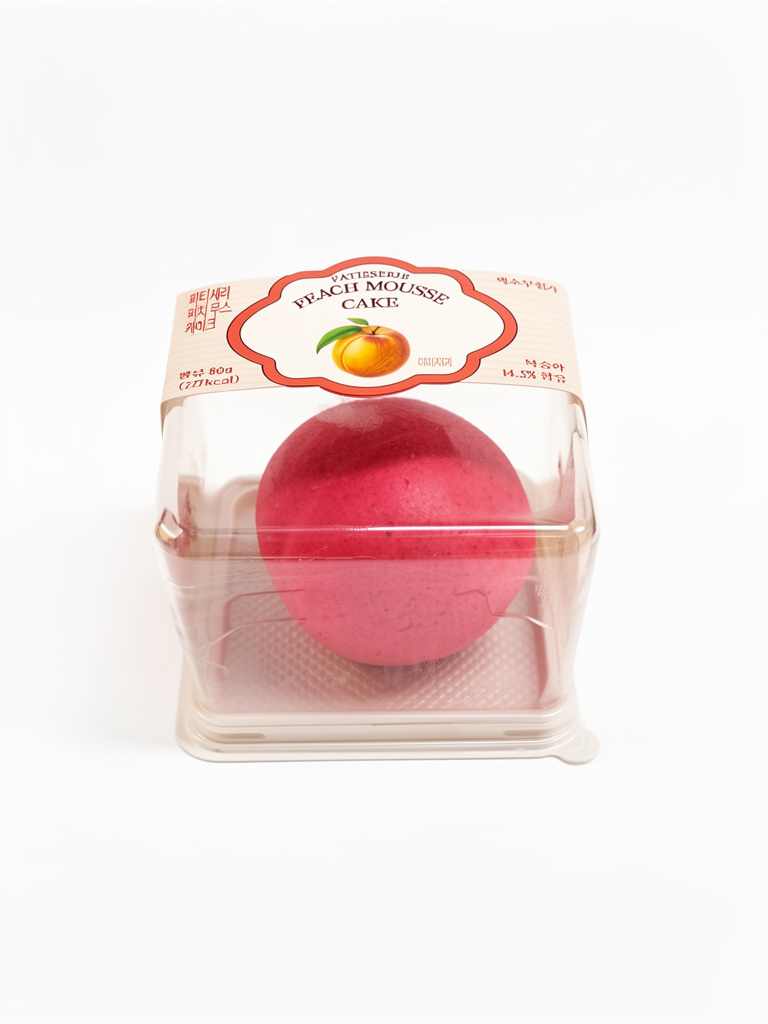 Helado Cake Mousse Durazno
