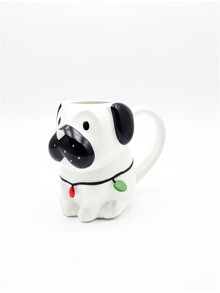 Pug collar de luces