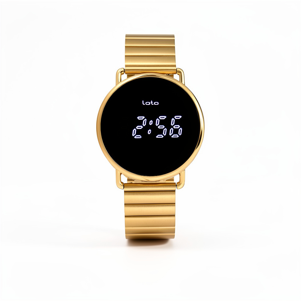 Reloj Loto digital pantalla táctil unisex