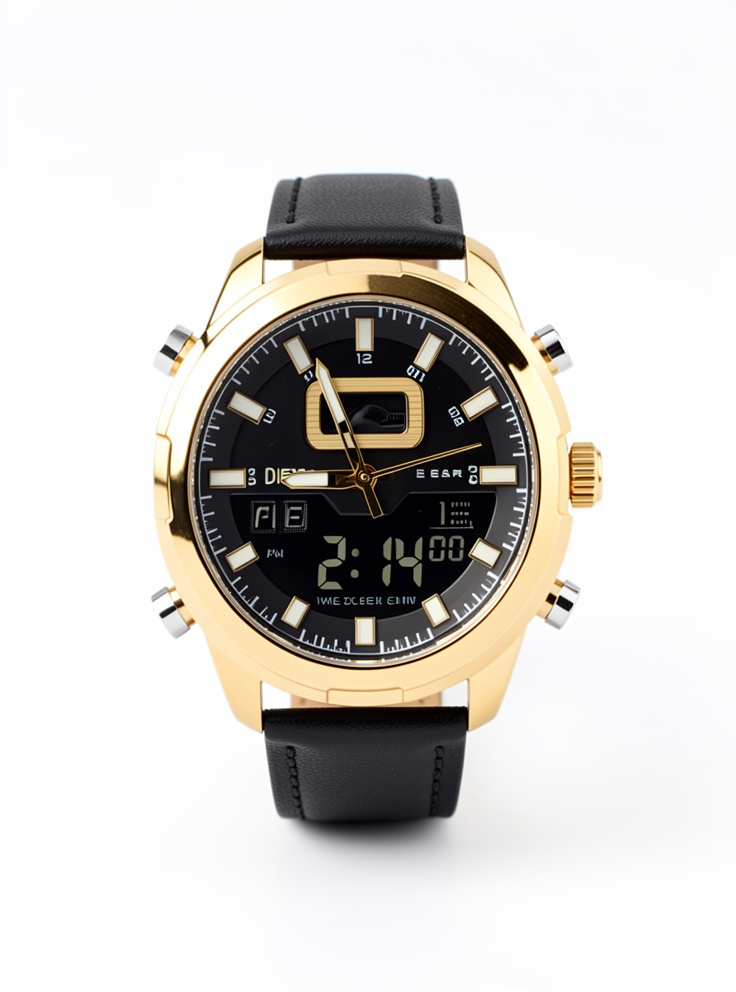 Reloj Diesel doble hora