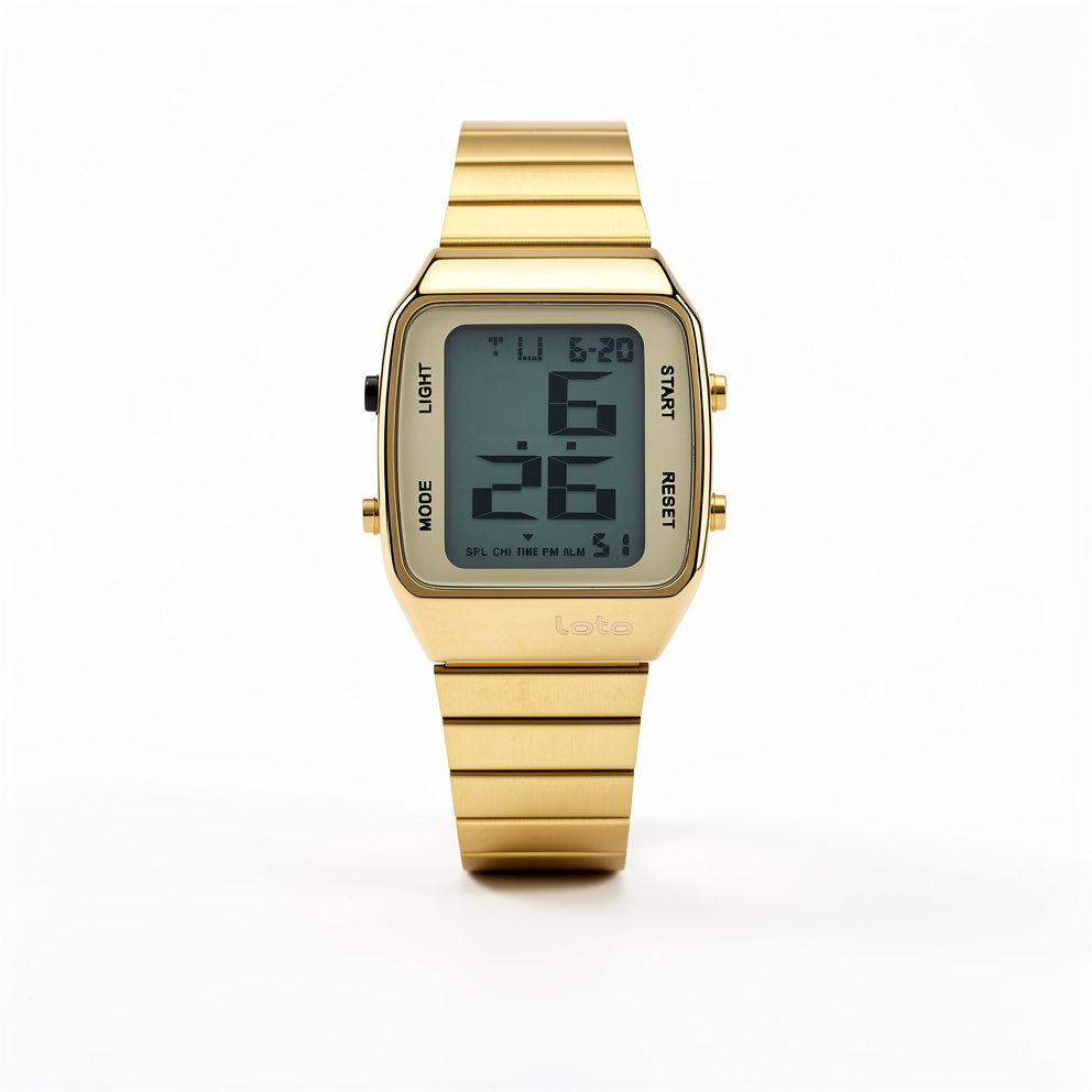 Loto digital unisex metalico