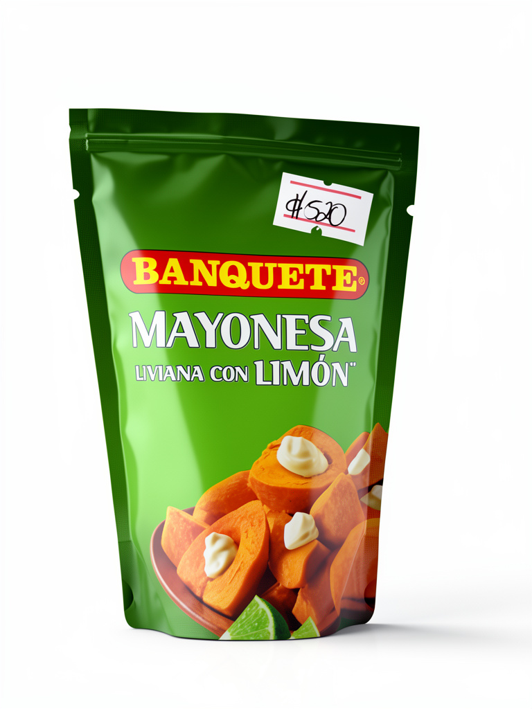 Banquete mayonesa liviana con limon 100g