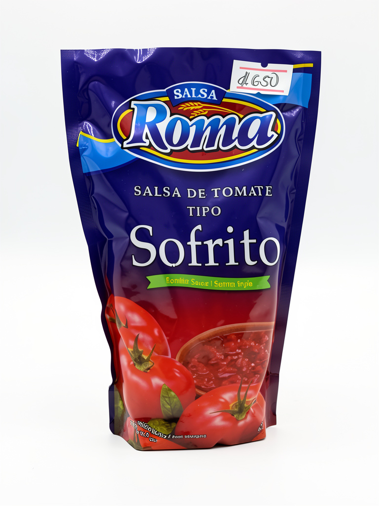 Roma salsa de tomate tipo sofrito
