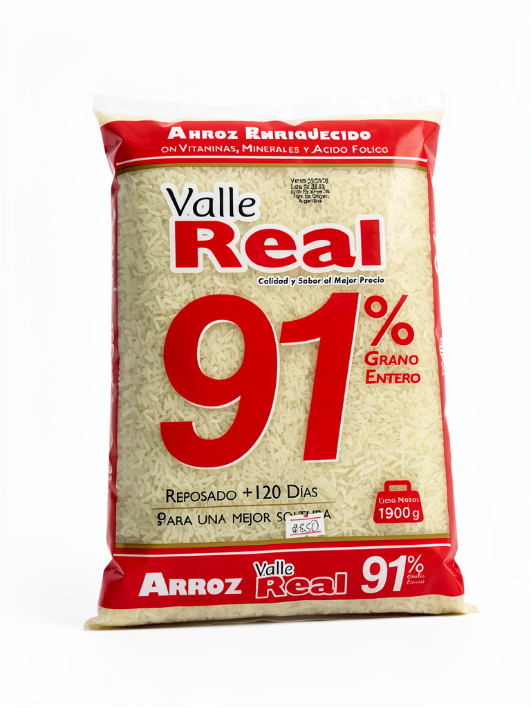 Valle Real arroz 91% 900g