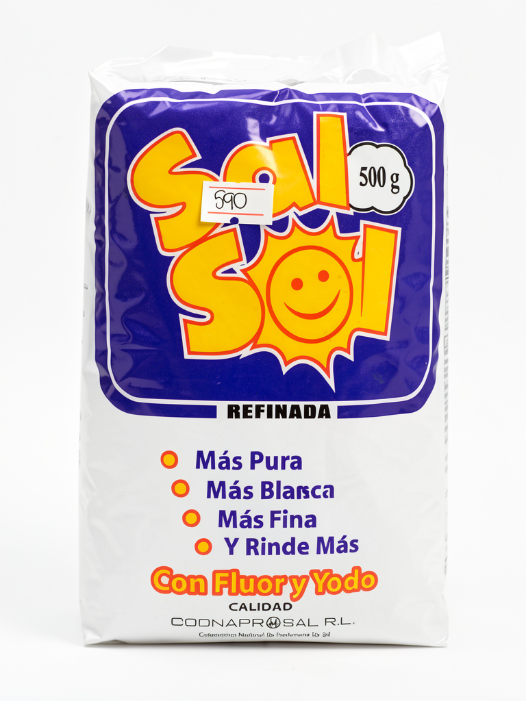 Sol Sol sal refinada 500g