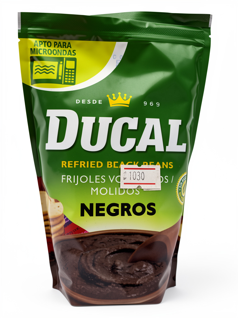 Ducal frijoles negros molidos 400g