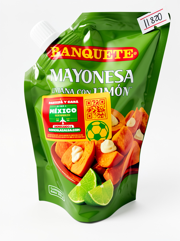 Banquete Mayonesa con limon