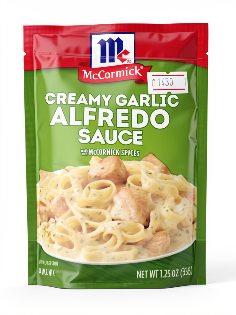 McCormick Alfredo ajo cremosa