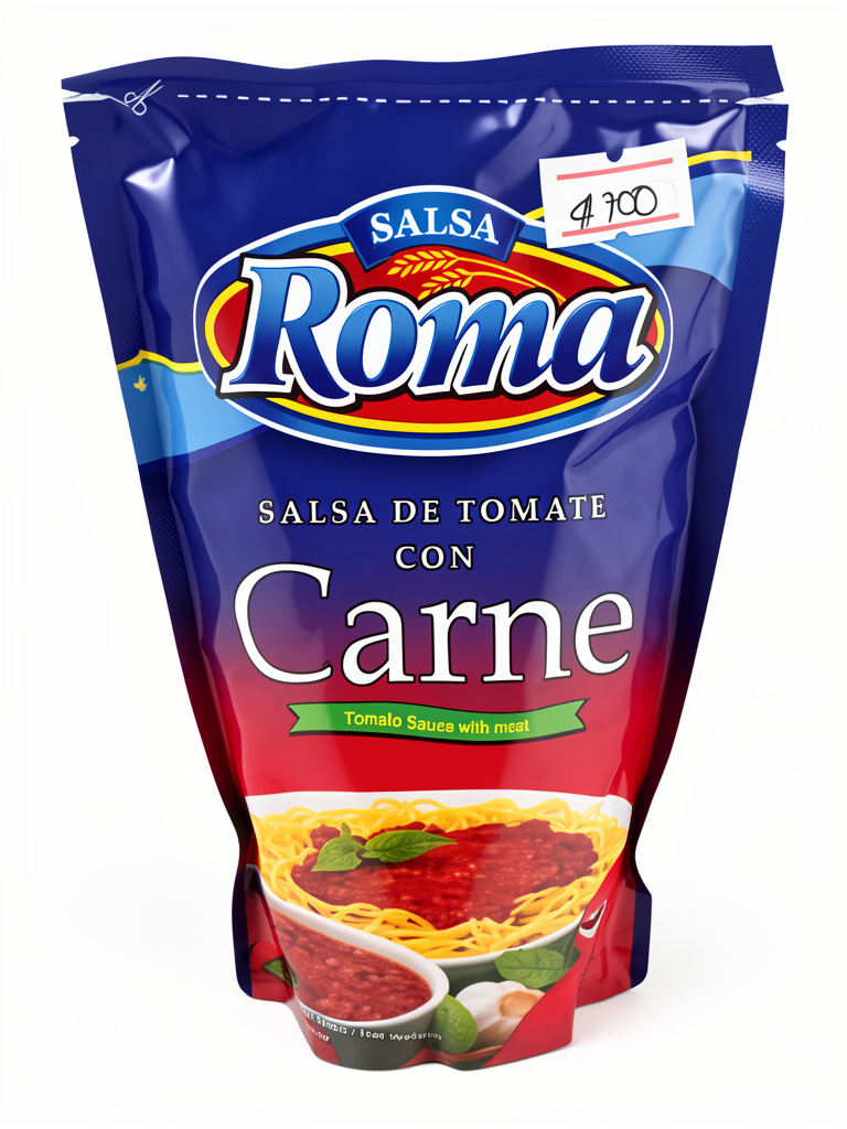 Roma salsa carne