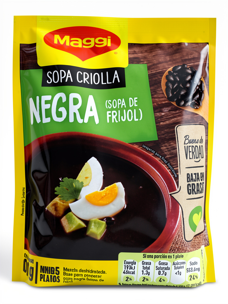Maggi sopa criolla negra