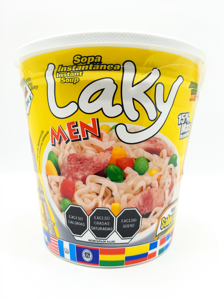 Caky Men sopa instantanea