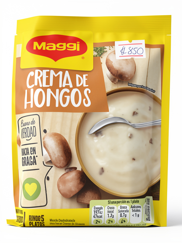 Maggi crema de hongos