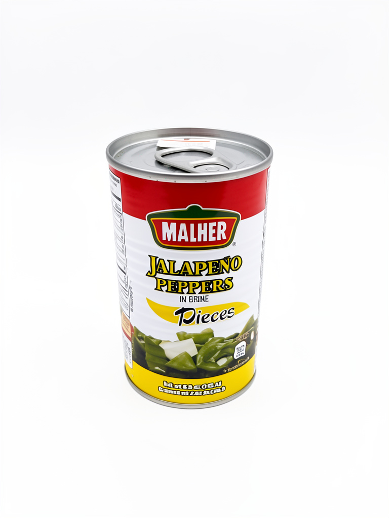 Malher jalapeño en trozos