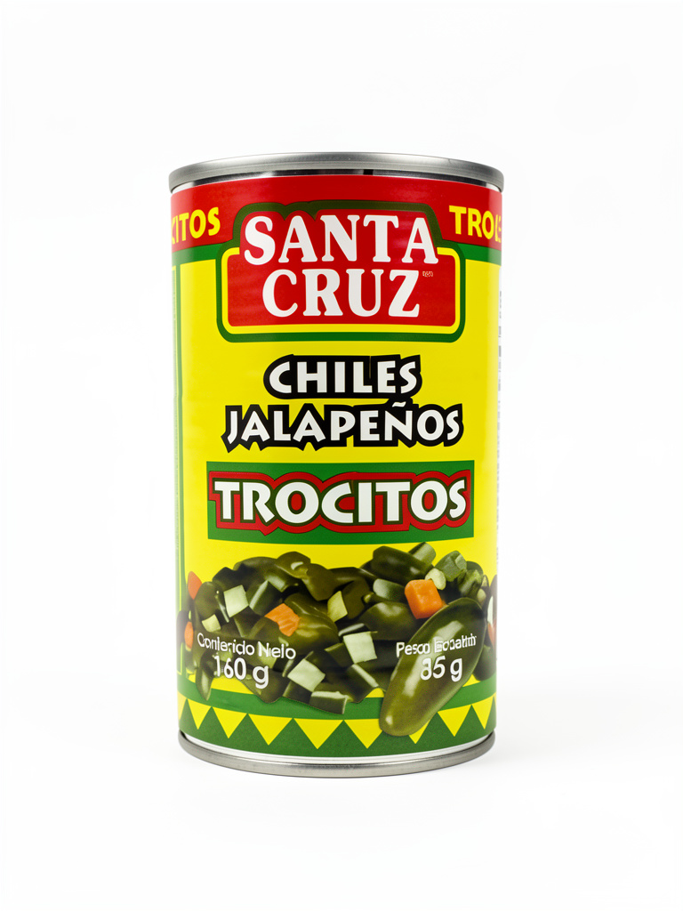 Santa Cruz chiles jalapeños trocitos