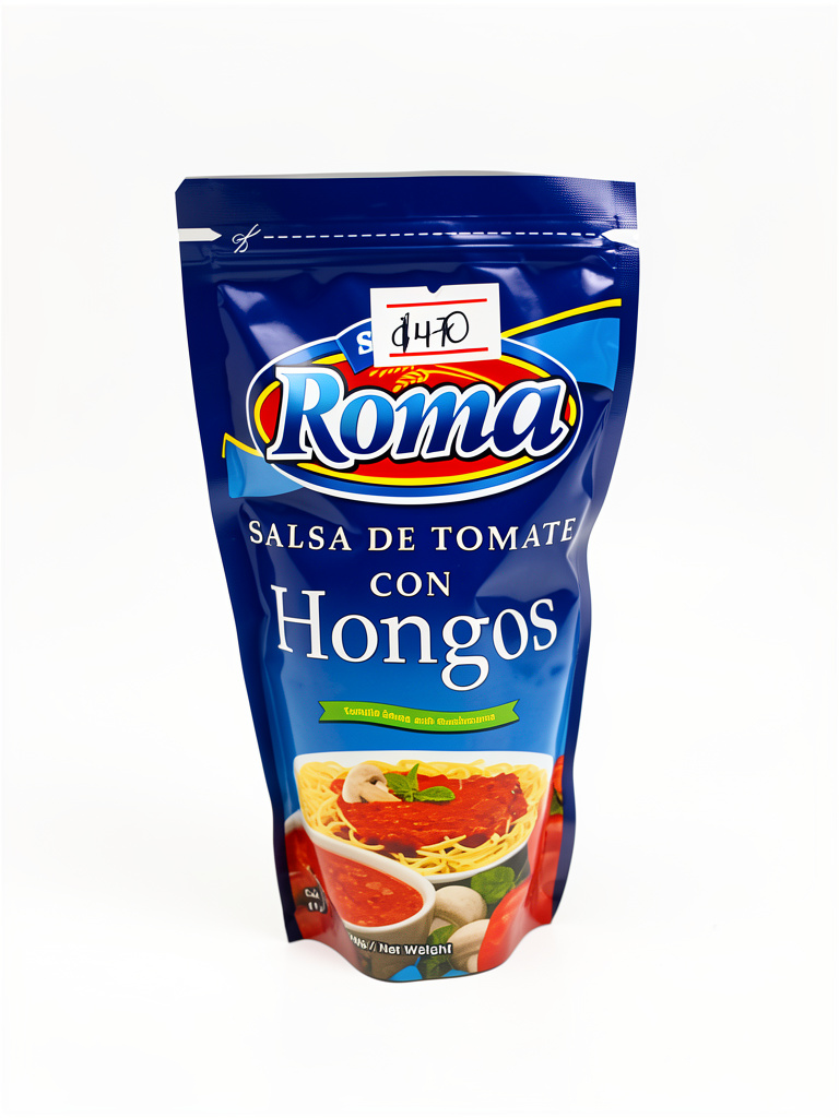 Roma Salsa de tomate con hongos