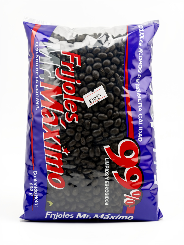 Frijoles Mr. Máximo negros 800g