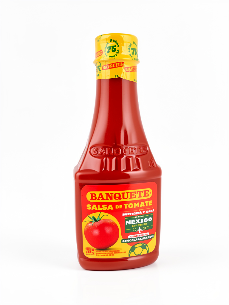 Banquete salsa de tomate 385g