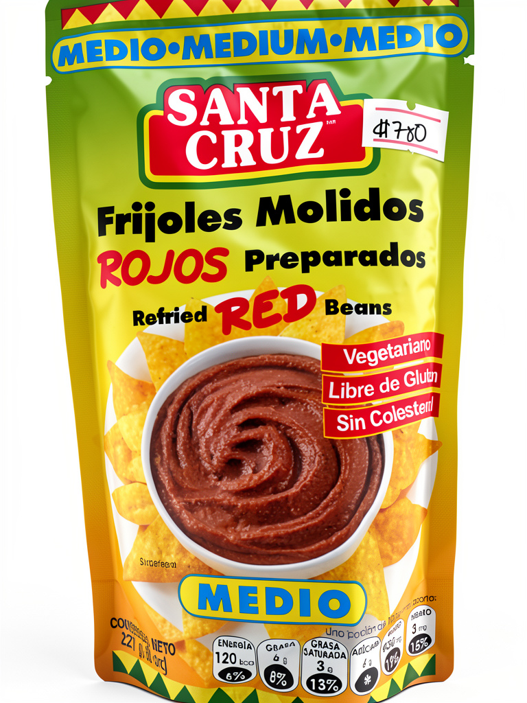 Santa Cruz frijoles molidos rojos 227g