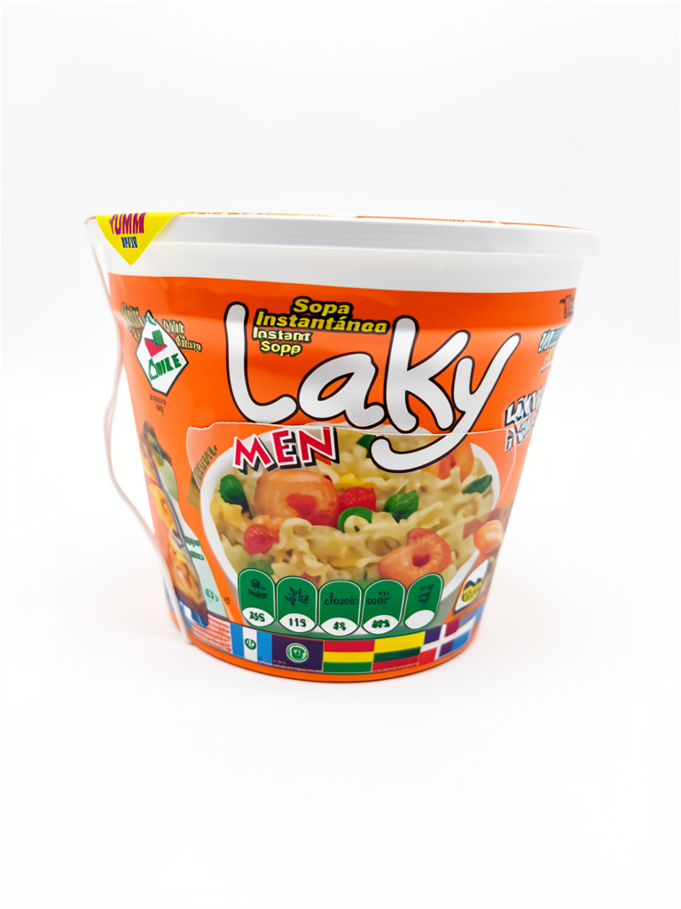 Laky Men sopa instantánea