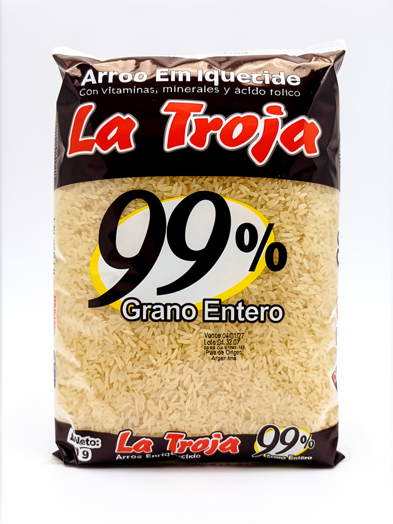 La Troja arroz 99% grano entero