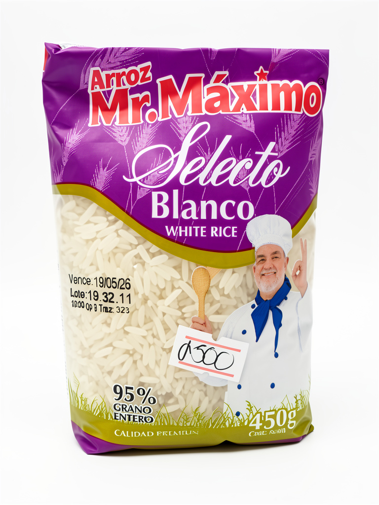 Mr Maximo Arroz Blanco 450g
