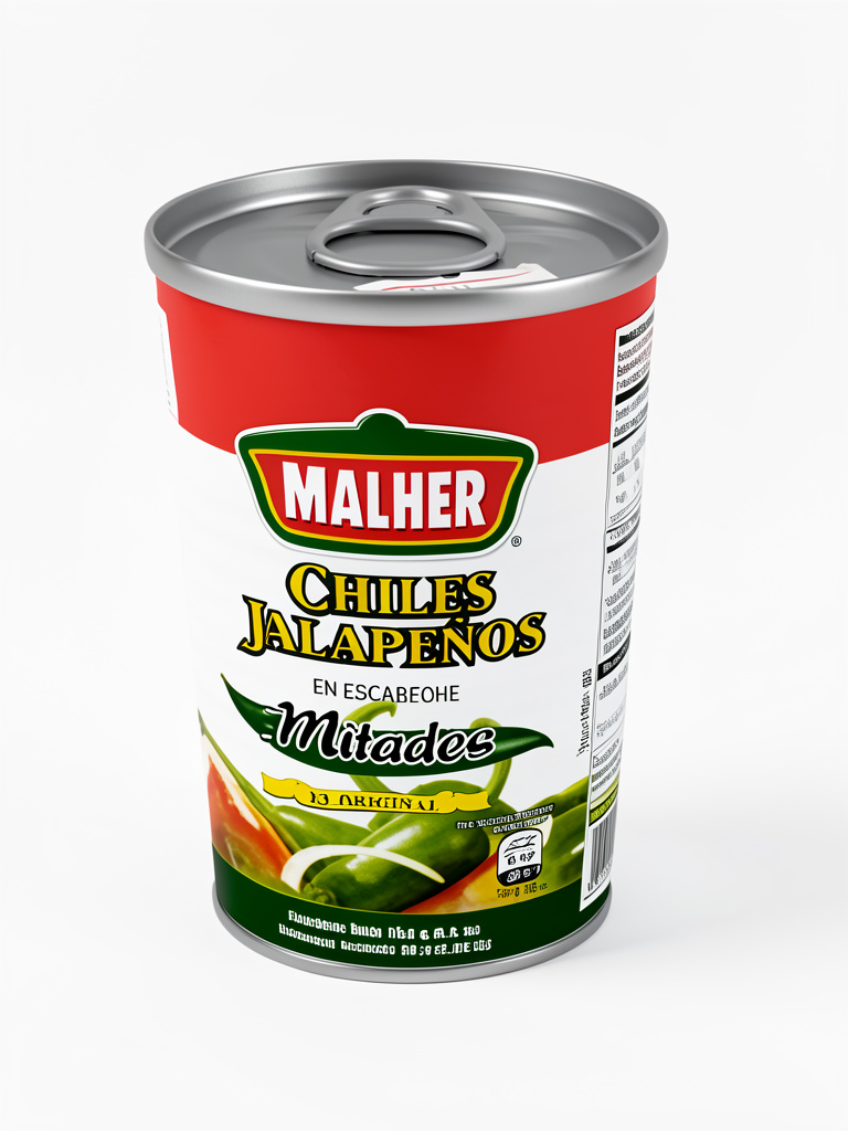 Malher chiles jalapeños en escabeche