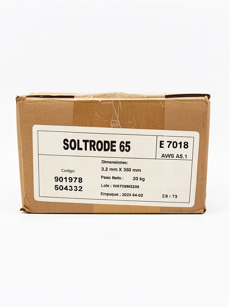 SOLDADURA 7018 1/8 SOLTRODE