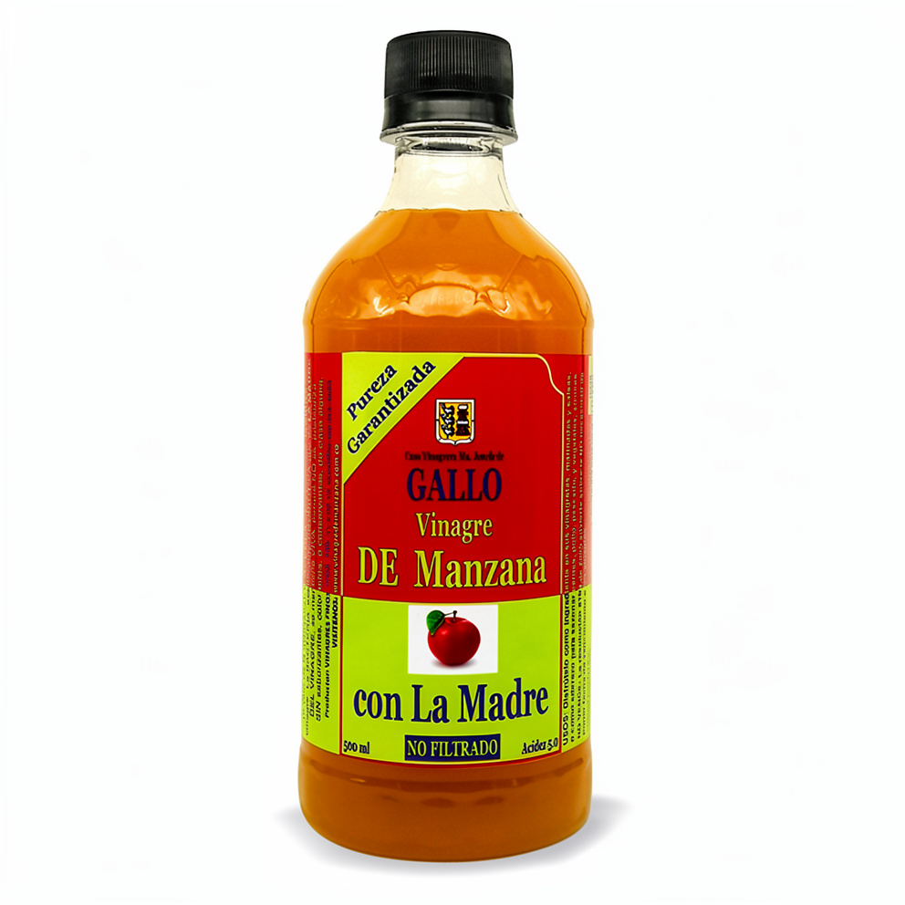 Vinagre de Manzana con la Madre 500ml. live+nat
